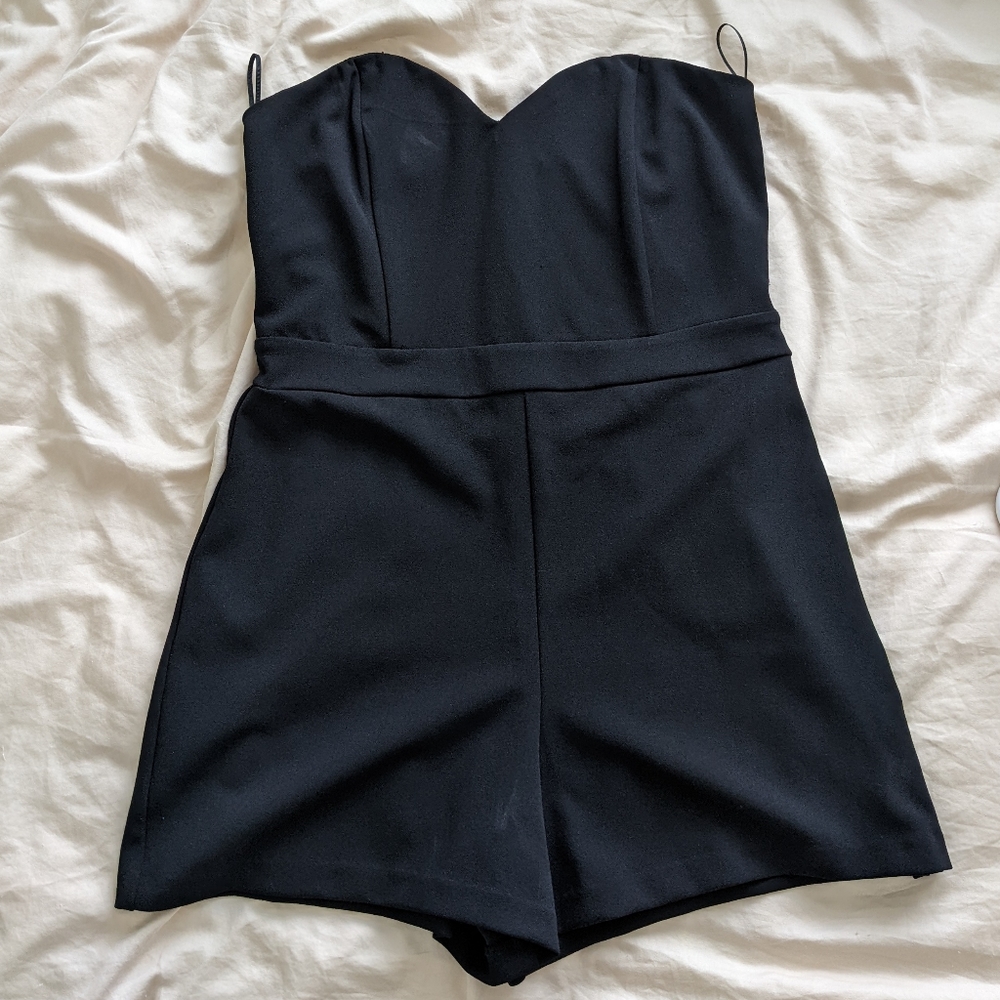 Express Black Romper